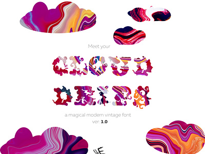 CloudDrips font v.1.0