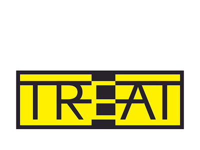 A logo for a treat. adobe illustrator logo logo design wordmark logo