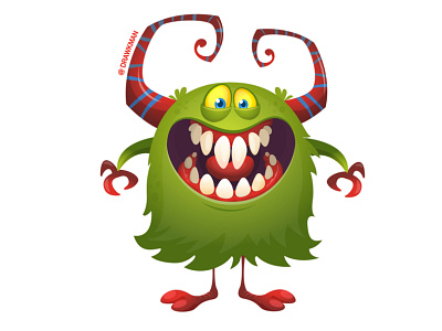 Skibbidy - cartoon funny monster illustration