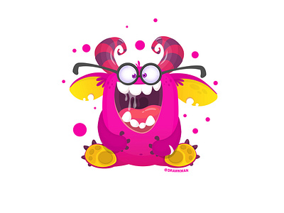 | peater ‘oh yoddle | - cartoon monster design vector