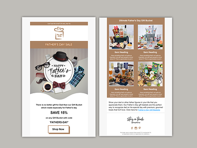 Father's day email template design, Klaviyo email template desig editable email template email design email marketing graphic design klaviyo klaviyo email template klaviyo template mailchimp mailchimp email template mailchimp template newsletter design responsive email template