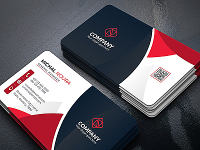 Creative Business Card Design branding business card design elegant icon identity illustration logo simple