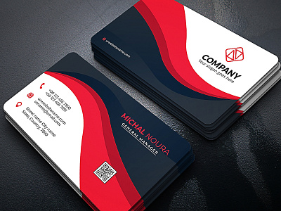 Elegant Business Card Design app branding business business card card compani design icon illustration logo ui ux vector