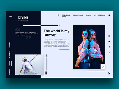 Divine Experience Landing Page