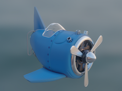 3D Aircraft 3d aircraft blender modeling