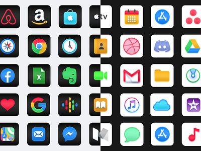 Big Sur Icon for iOS 14 | Dark | Light
