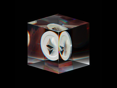 #002 - Ethereum 3d 3d nft blender design eth ethereum loop nft