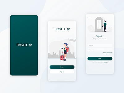 Travel co app design | Travel Booking App Design app branding design graphic design illustration logo mobile app ui ui design