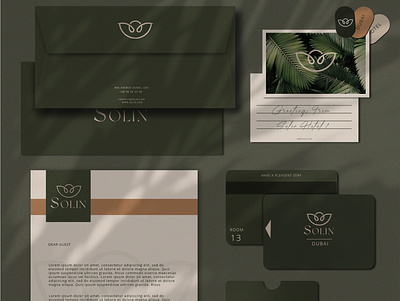 Solin Wellness & Boutique Hotel Brand Identity brand identity branding graphic design graphics hotel branding logo minimal logo design spa logo visual identity