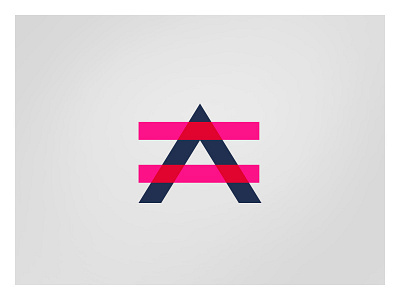 AK – Mark idea 03 blue brand colorful dark freelancer logo logotype mark pink red