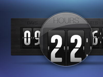 Flip clock edit with @mhrescak