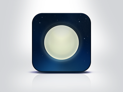 iOs app icon – "Nightly"