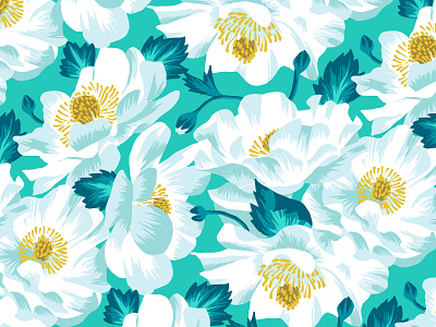 Mount Cook Lily design fabric floral floral print flower illustration new zealand pattern surface design surface pattern textile