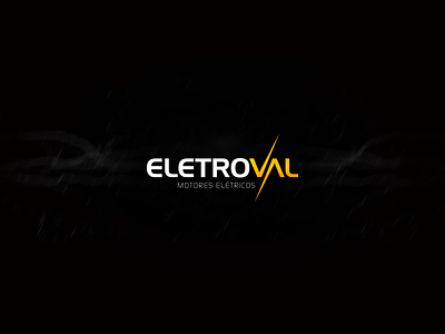 Logo | Eletroval brand electric light logo visual identity