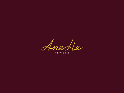 Logo Design | AneHe brand icon jewels letter logo logotype