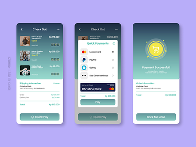 Daily UI 002 - Payment Checkout app daily ui payment ui