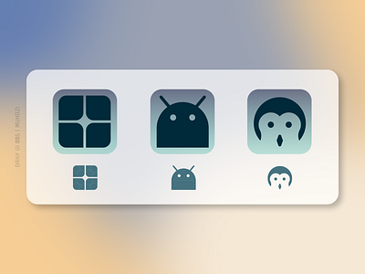 Daily UI 005 - App Icon android apps dailyui linux logo ui