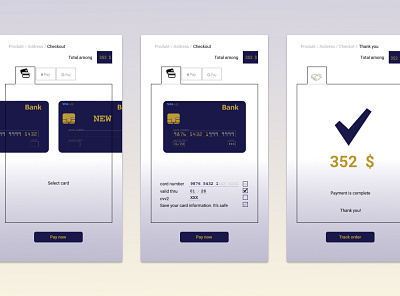 Design a credit card checkout form #DailyUI #002 002 checkout form credit card dailyui