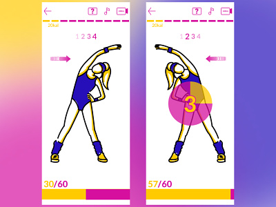 Design Of The Workout Tracker 041 dailyui design design of the workout tracker
