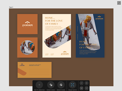 Vusual System for Jivanam Identity Design