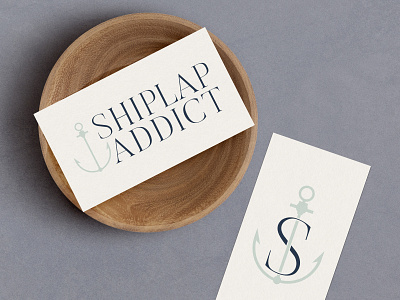 Shiplap Addict - Branding Project branding design illustration influencer logo