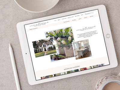 My 100 Year Old Home - Influencer Blog blog design elementor influencer website wordpress