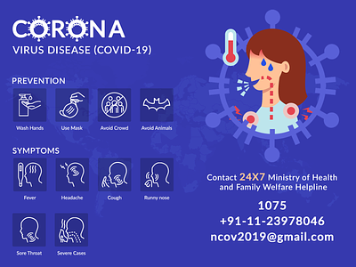 Corona Virus (COVID-19) corona coronavirus covid covid 19 covid19 creative design graphic design healthcare heart illustration ui vector virus