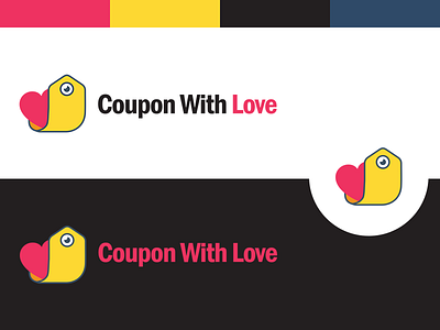 Coupon With Love Branding app app icon design branding coupon creative design icon identity illustration logo logo design mark vector