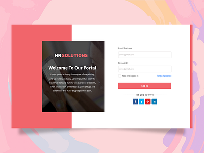 Sign-Up & Sign-In Page branding creative design graphic design illustration login design login page login screen template typography ui ux vector