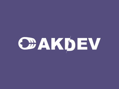 Akdev art direction graphic design purple typeface typography white