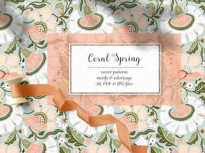 Coral Spring Patterns & Motifs