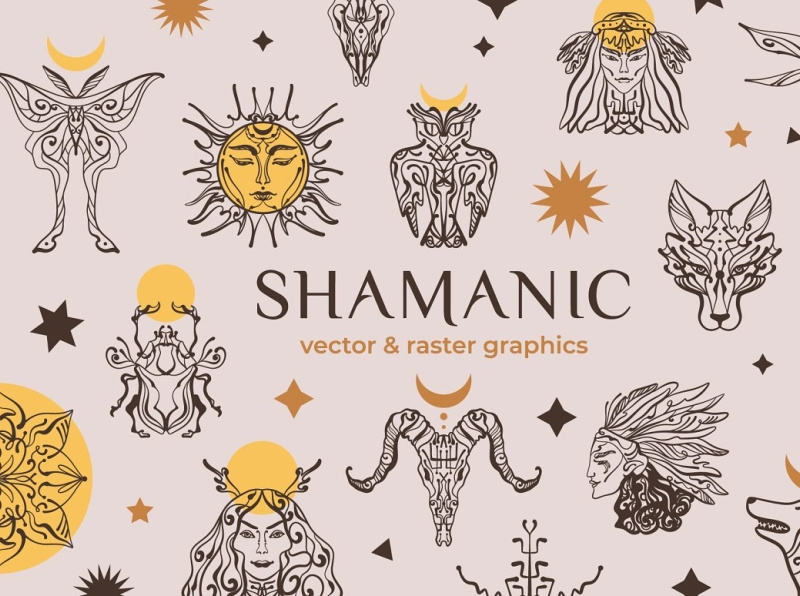 Shamanic Bundle By Only Games Live On Dribbble