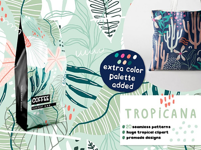 TROPICANA GRAPHIC COLLECTION! 2 IN 1