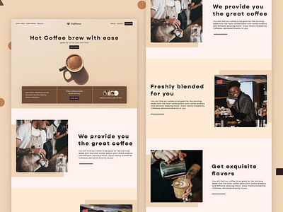 Coffease - Coffee Landing Page