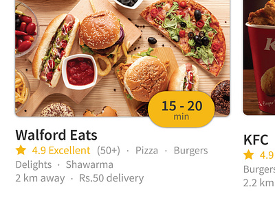 Delivery App Ui graphic design ui