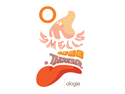 Ologie Mindset Illustration #2 face ologie ologie mindset type illustration typography