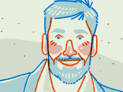 Bart Watson beer blog digital illustration editorial illustration ipad pro portrait procreateapp profile