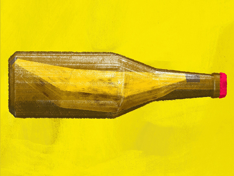 Banana Flavored Beer beer good beer hunting october editorial illustration beer blog banana banana beer