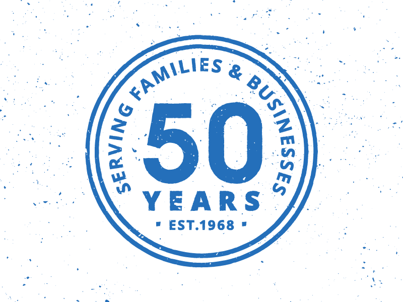 50 Years Stamp token stamp celebration 50 years crest seal