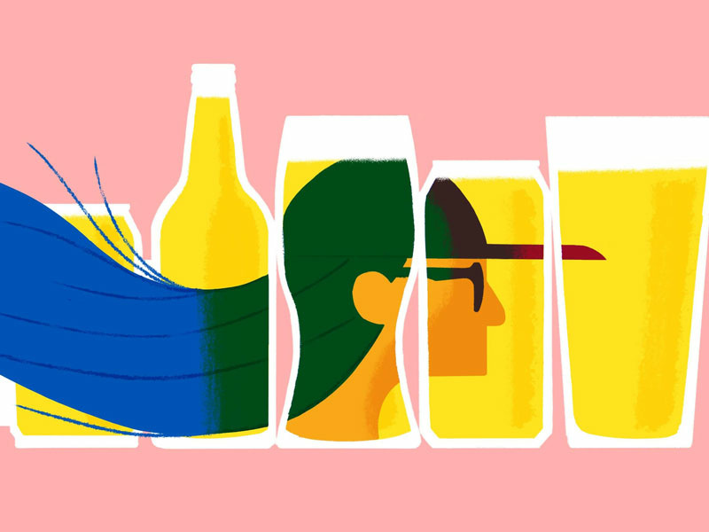 Beer Identity procreateapp beer beer blog digital illustration