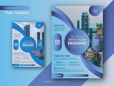 Corporate Business Flyer creative design template app branding design graphic design icon illustration logo typography ui ux vector
