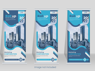 Roll-up Banner / Stand Banner branding design graphic design icon illustration logo vector