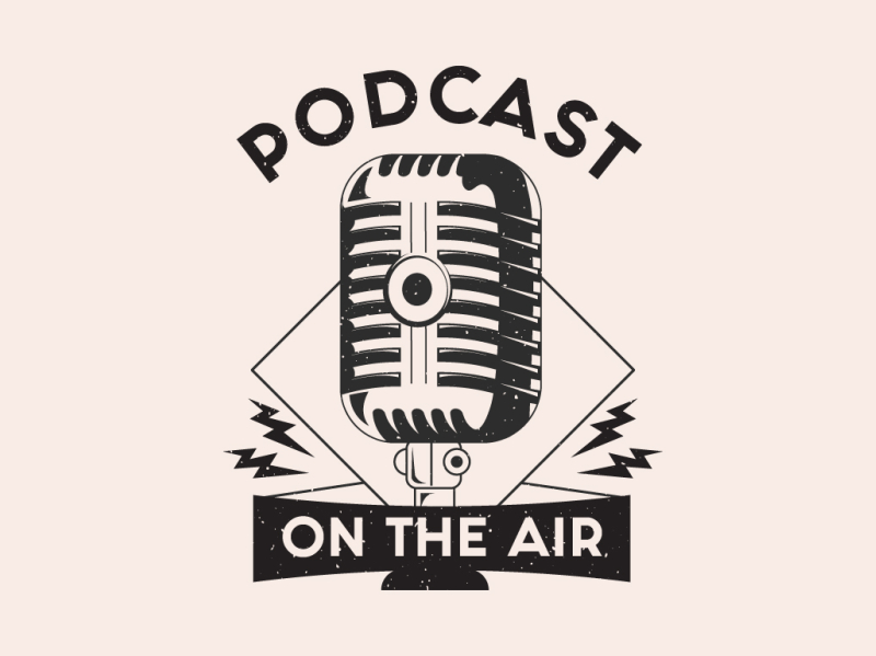 PODCAST LOGO DESIGN by Malik_Atelier on Dribbble