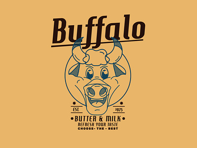 Dairy farm Logo design