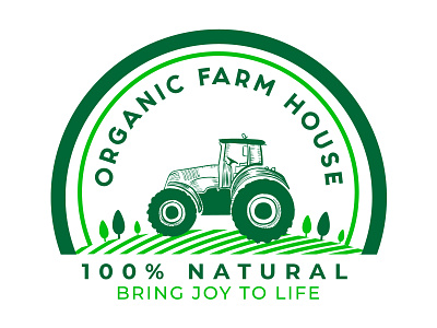 Organic Farm House Logo design