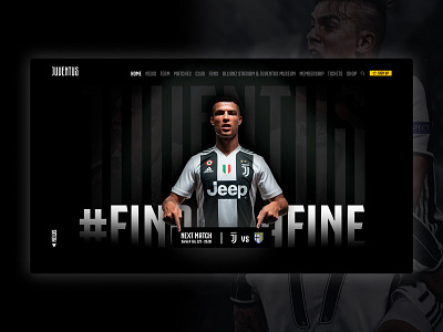 Juventus Website Redesign