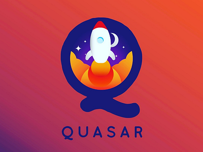 QUASAR - Daily Logo Challenge brand branding dailylogochallenge logodesign design logo