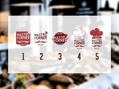 MASTRO FORNÈR - Which one is the best? bakery bakery logo brand branding branding concept branding design design graphicdesign illustration logo ui