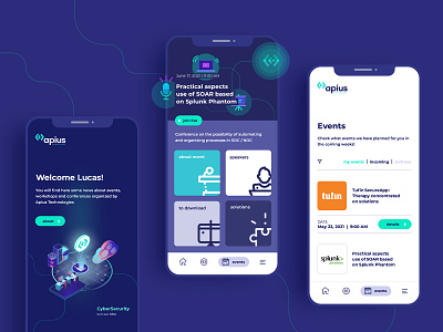 Event Mobile App | Apius