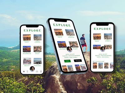 Explore App design